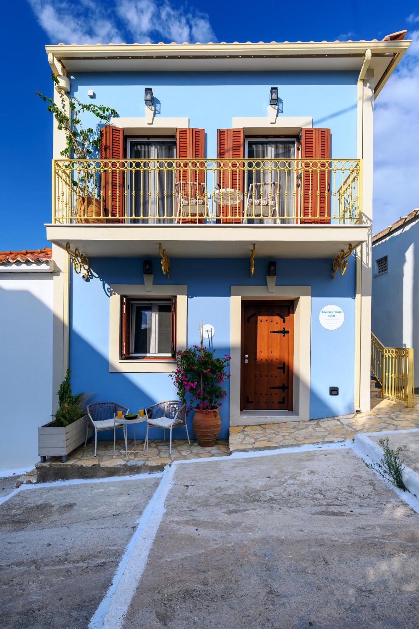 Blue Sky House Aparthotel Pylos Exterior photo